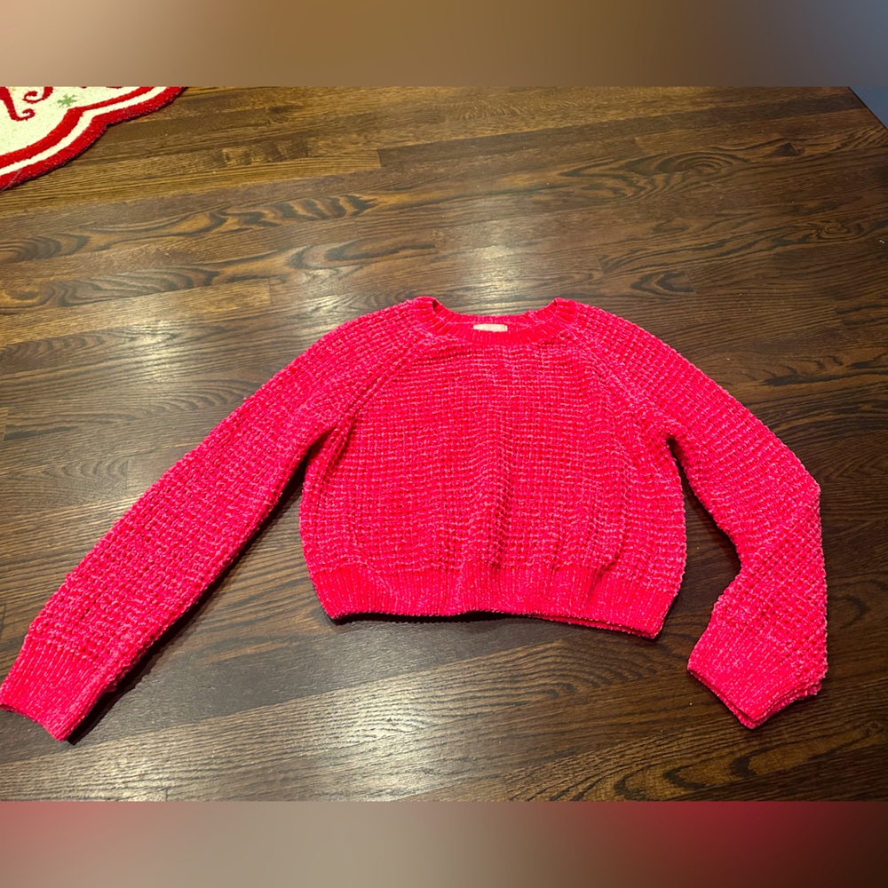 Altar’D State super soft Hot Pink sweater Size M